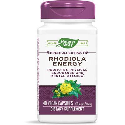 Rhodiola Energy™ (40 capsules) Product image for Rhodiola Energy™ (40 capsules). Discontinued.