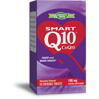 SMART Q10 CoQ10 Chocolate 100mg 30 tablets