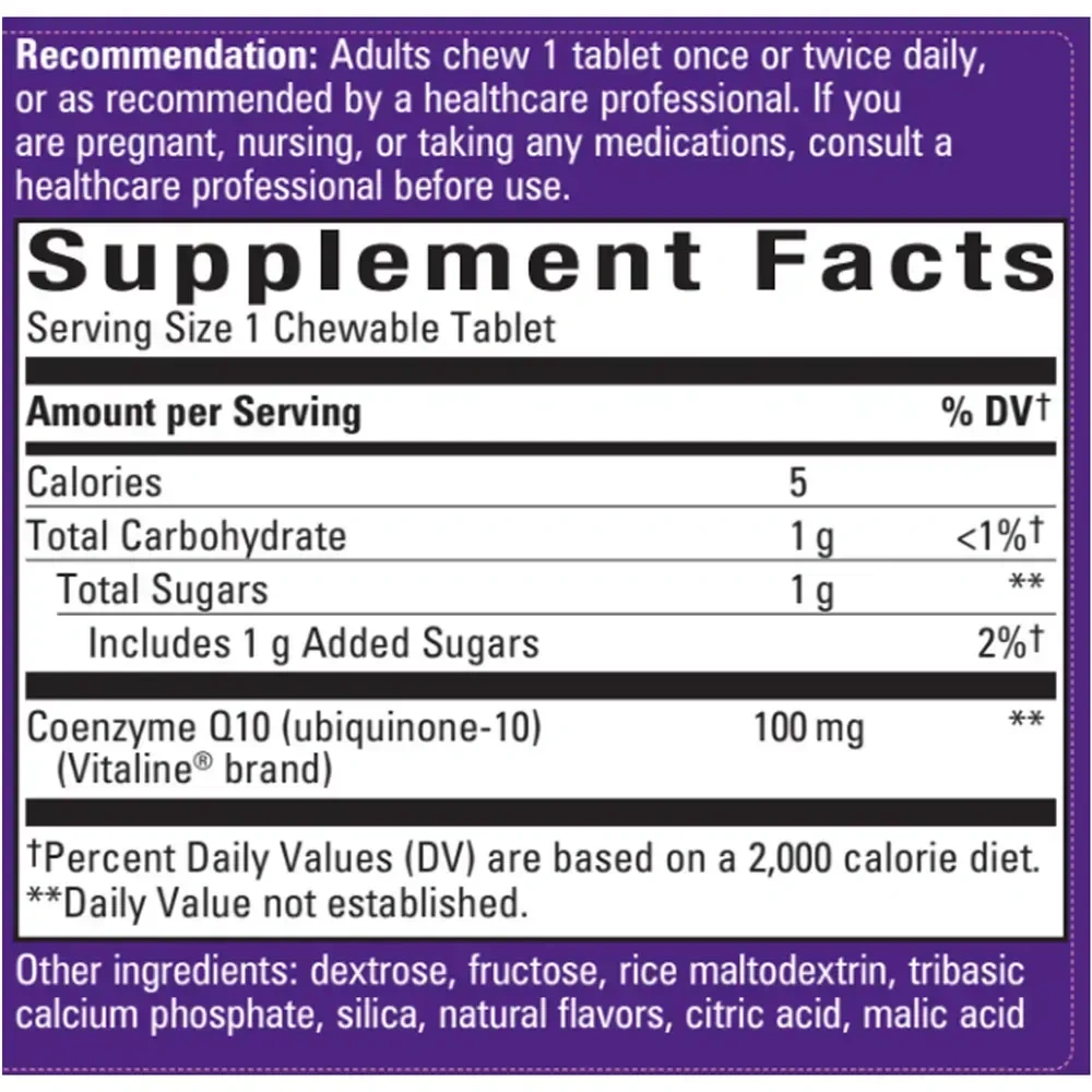 Product image for SMART Q10™ CoQ10 Tropical Fruit 100mg.