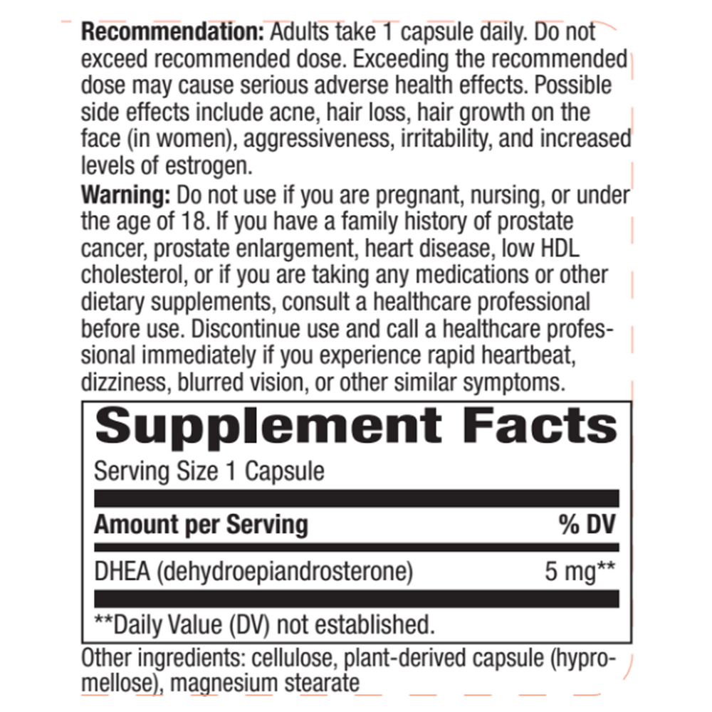 Product image for Youthful You™ DHEA 5mg.