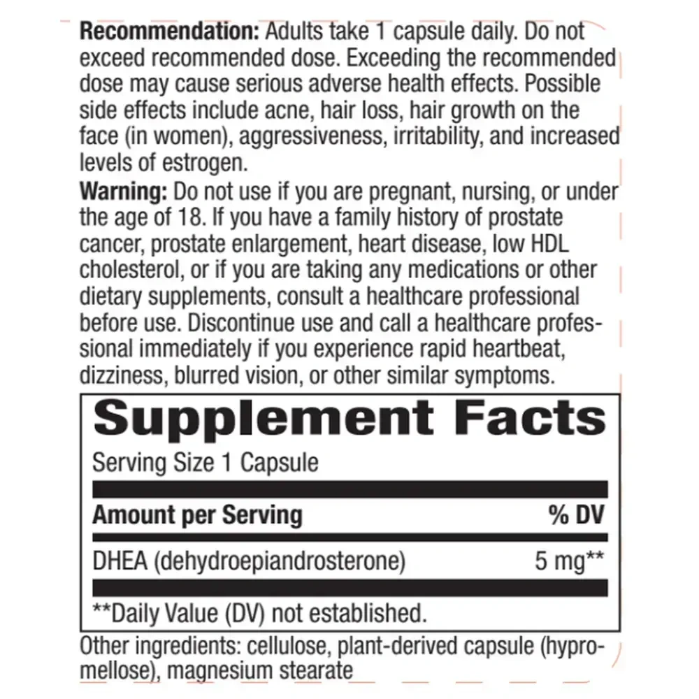 Product image for Youthful You™ DHEA 5mg.