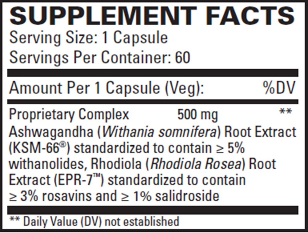 Product image for Ashwagandha Complex.