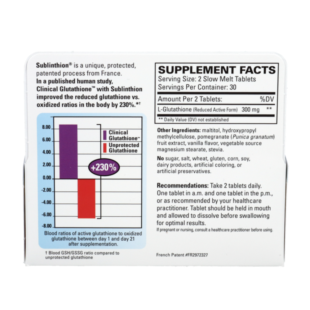 Product image for Clinical Glutathione™.