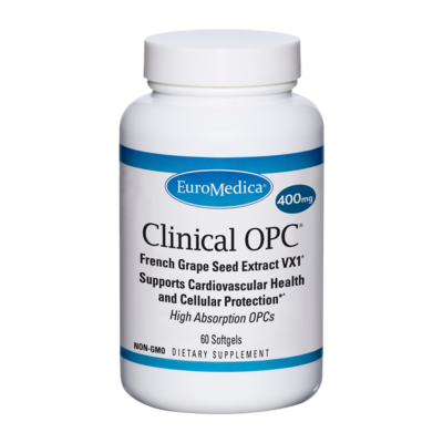 Clinical OPC® - 400mg French Grape Seed Extract VX1® 60 Softgels