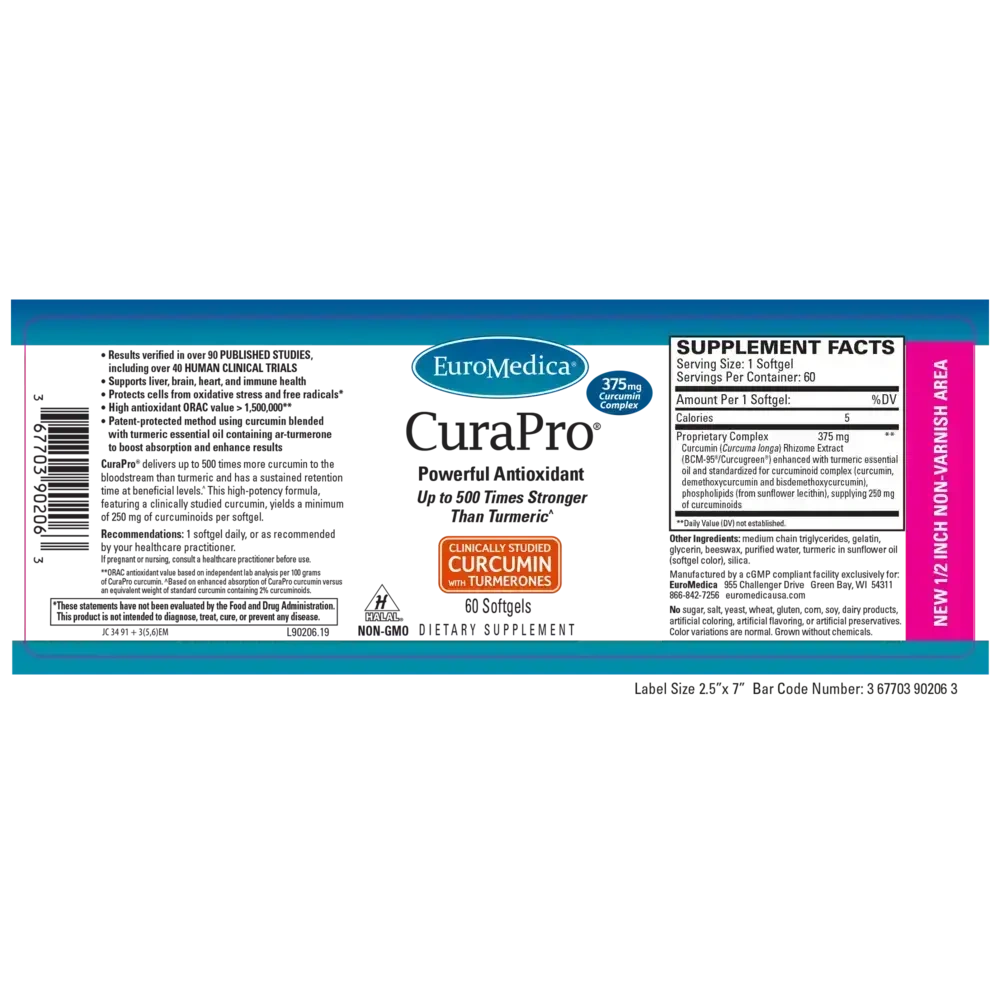 Product image for CuraPro® 375mg.