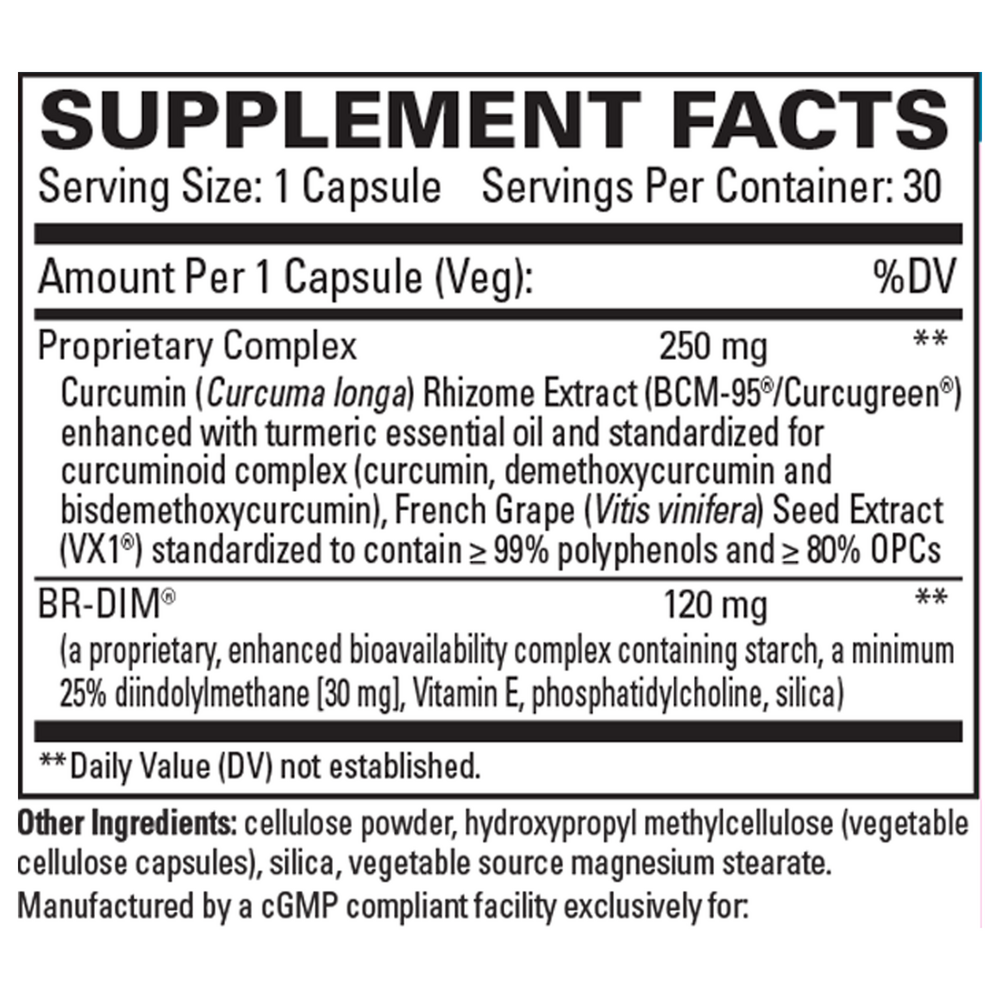 Product image for DIM + Curcumin.
