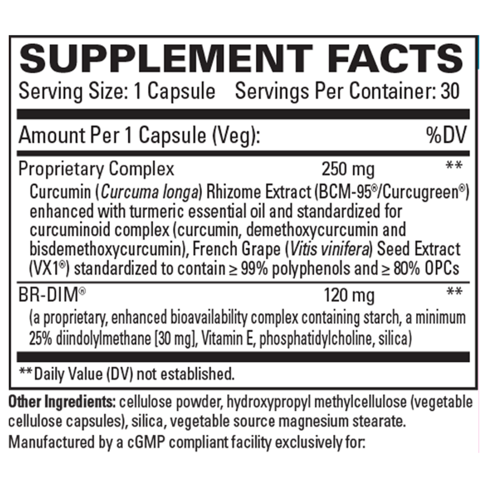 Product image for DIM + Curcumin.