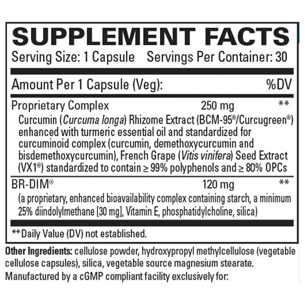 Product image for DIM + Curcumin.