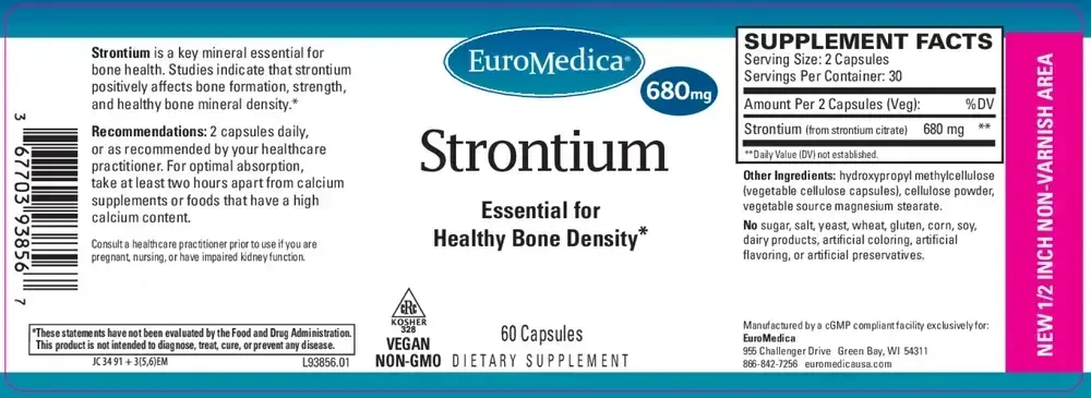 Product image for Strontium.