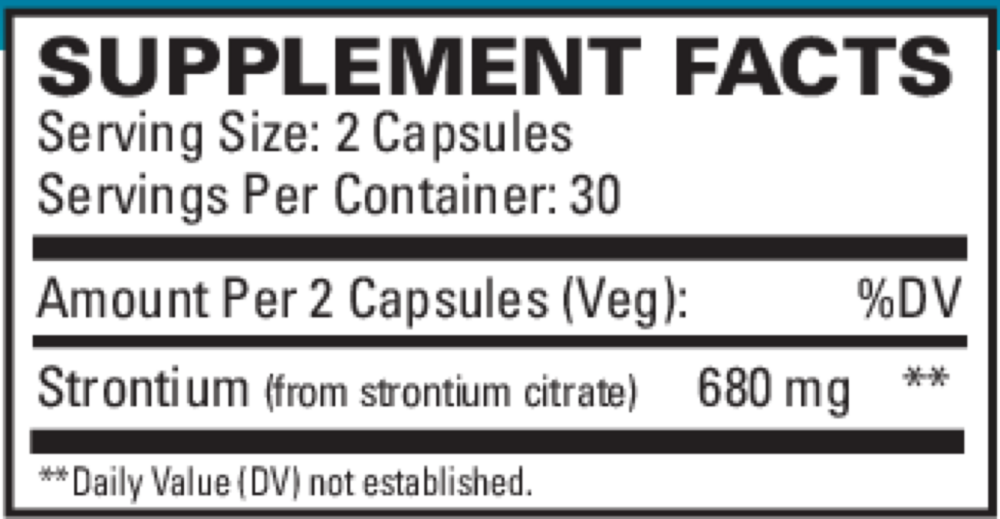Product image for Strontium.