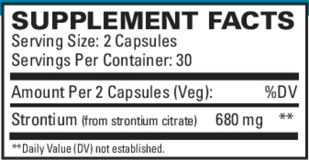 Product image for Strontium.
