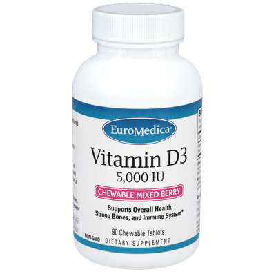 Vitamin D3 - 5,000 IU - Chewable Mixed Berry product image