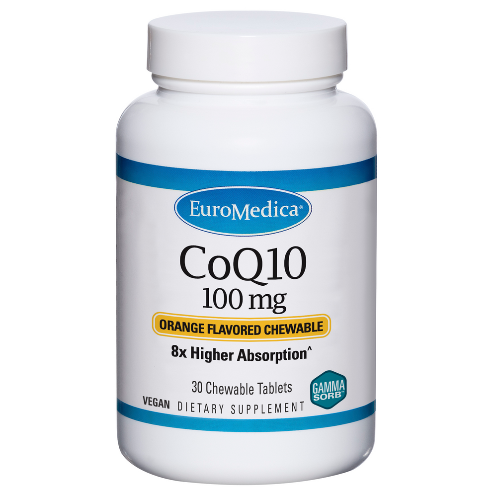 Product image for CoQ10 100mg Chewable Tablet.