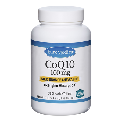 CoQ10 100 mg Mild Orange Chewable Tablet product image