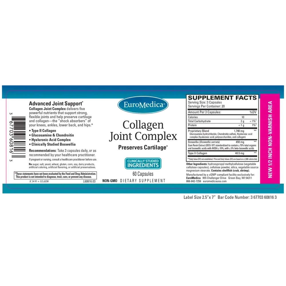 Product image for Collagen Joint Complex.