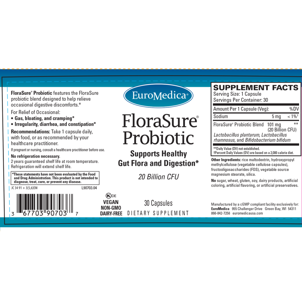 Product image for FloraSure® Probiotic.
