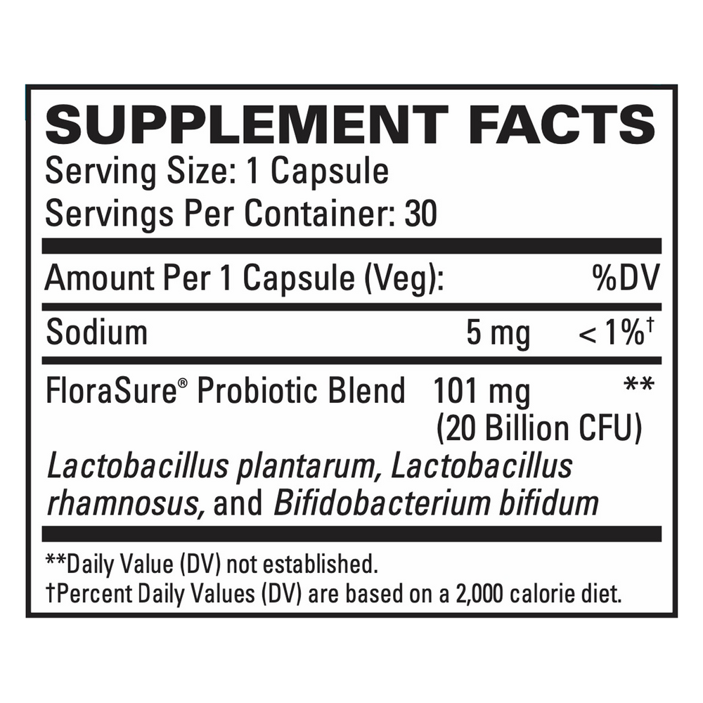 Product image for FloraSure® Probiotic.