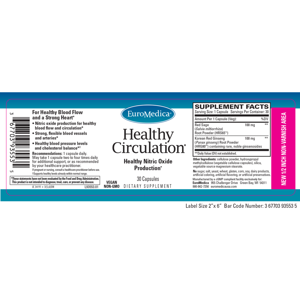 Product image for Healthy Circulation.