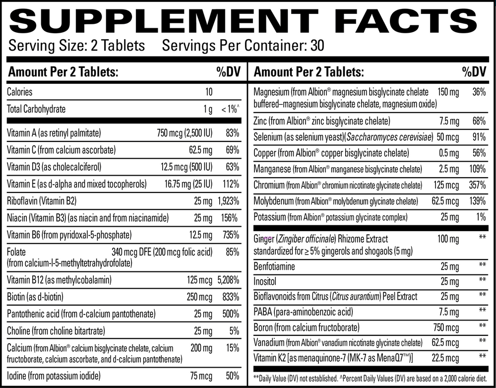 Product image for Essential Multivitamin.