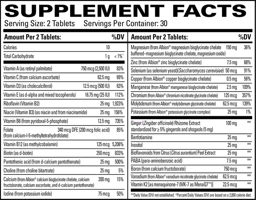 Product image for Essential Multivitamin.