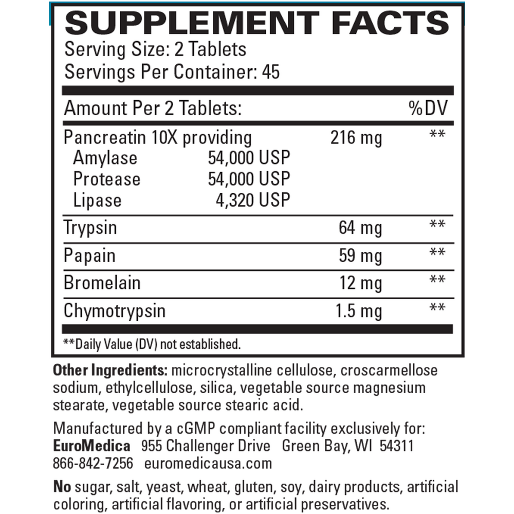 Product image for Multi-Action Digestive Enzymes.