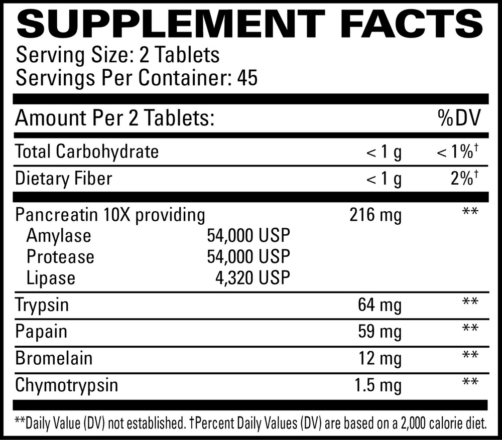 Product image for Multi-Action Digestive Enzymes.