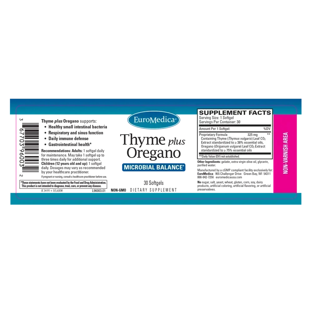 Product image for Thyme Plus Oregano.