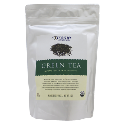 Organic Green Tea/loose 4 Ounces
