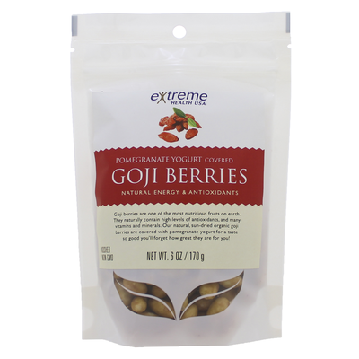 Goji Berries - Yogurt/Pomegranate 6 Ounces