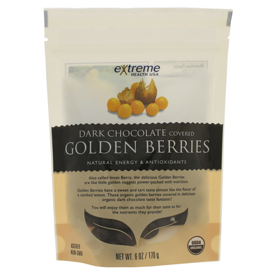 Golden Berries Dark Chocolate - Organic 6 Ounces