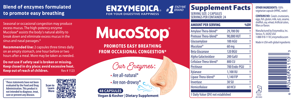 Product image for MucoStop.