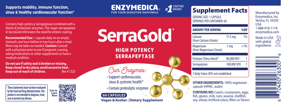 Product image for SerraGold.