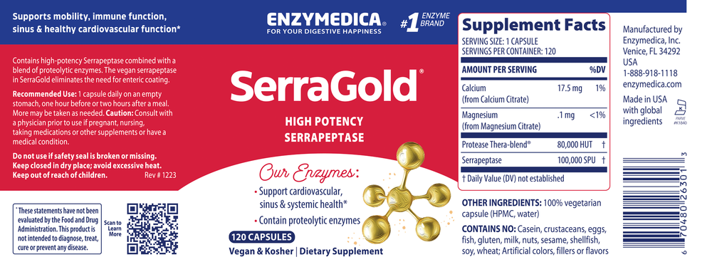 Product image for SerraGold.