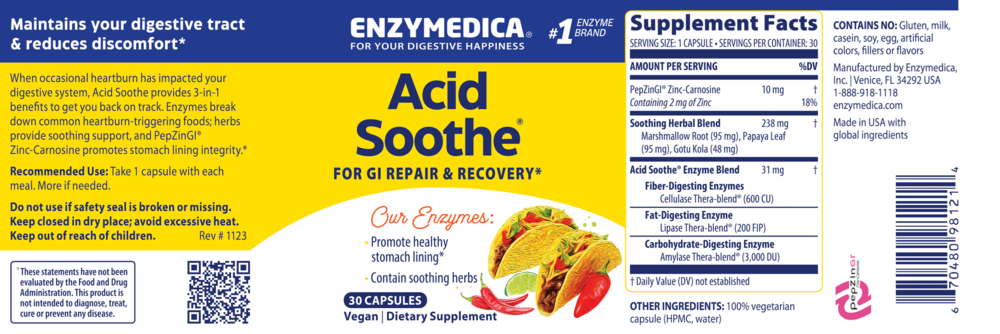 Product image for Acid Soothe.