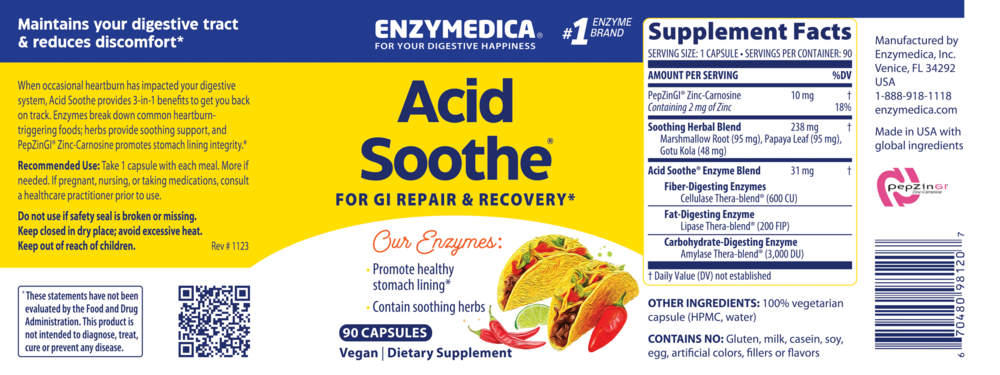 Product image for Acid Soothe.
