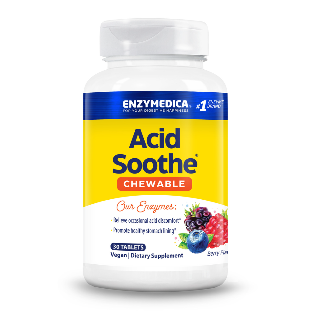 Product image for Acid Sooth Chewable Berry.