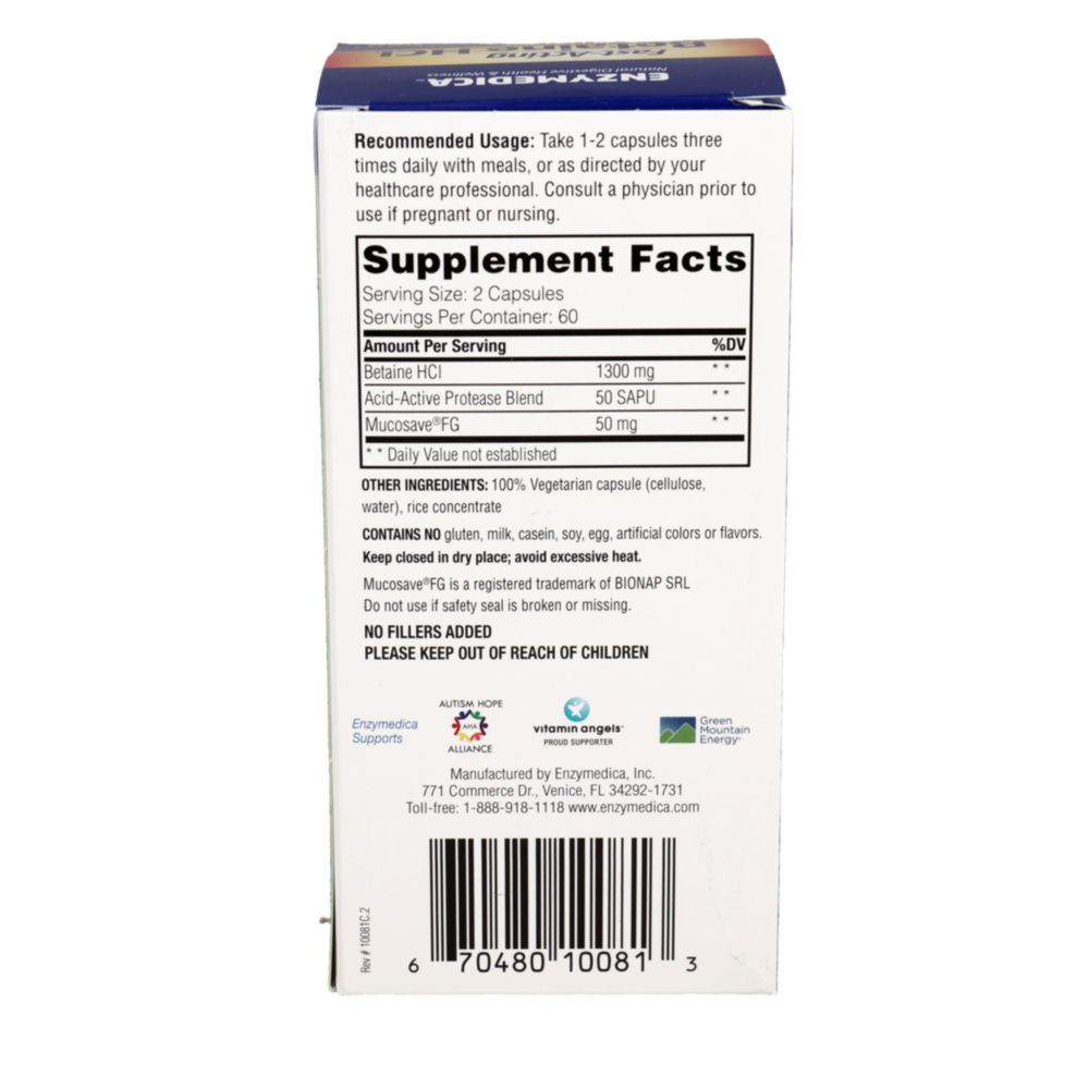 Product image for Betaine HCl.