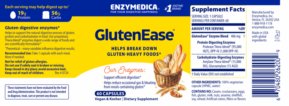 Product image for GlutenEase.
