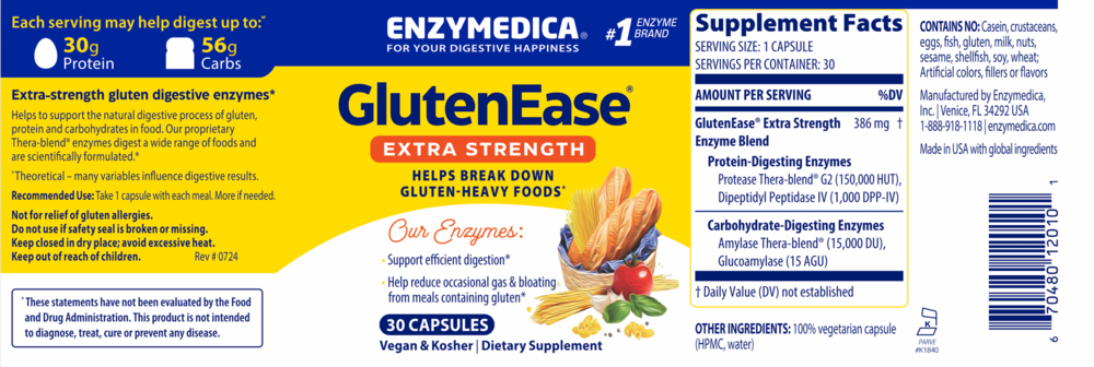 Product image for GlutenEase Extra Strength.