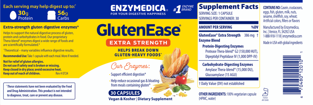 Product image for GlutenEase Extra Strength.