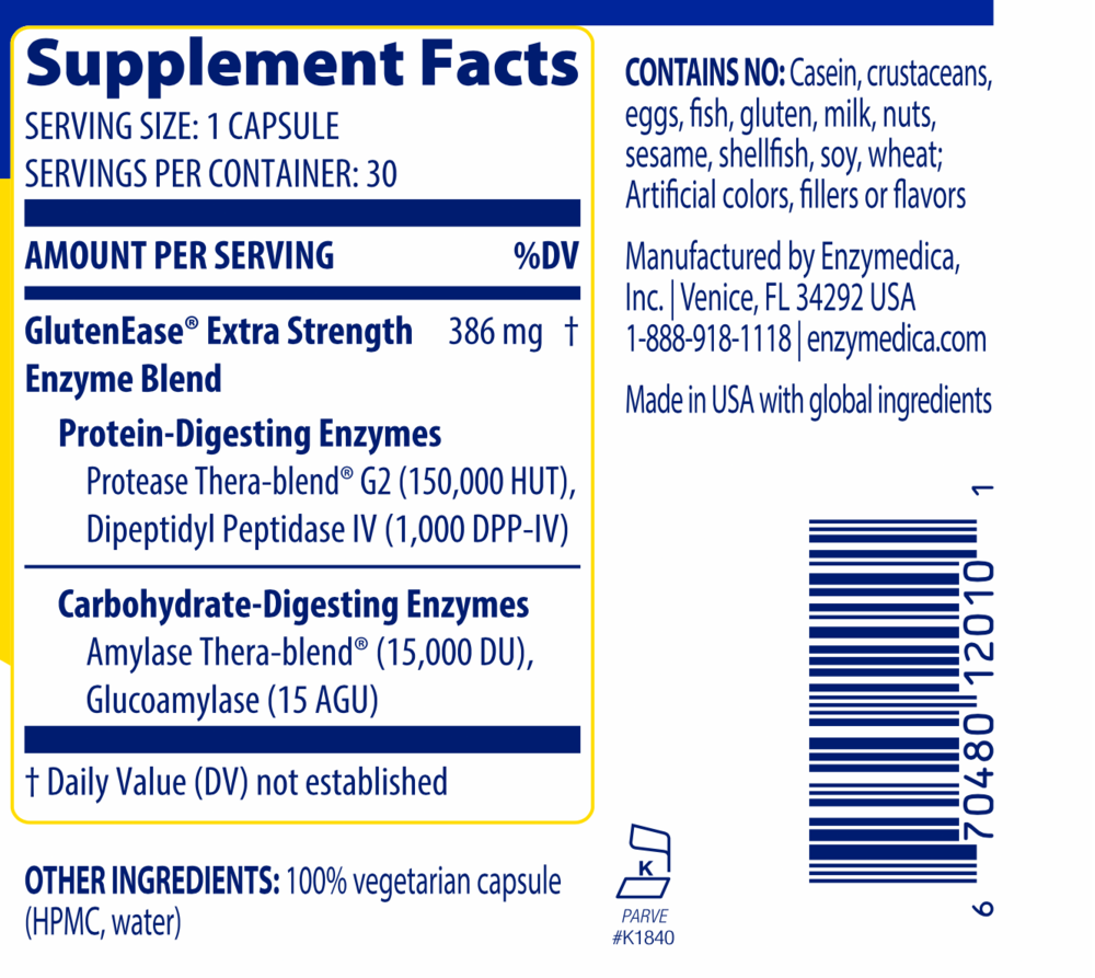 Product image for GlutenEase Extra Strength.