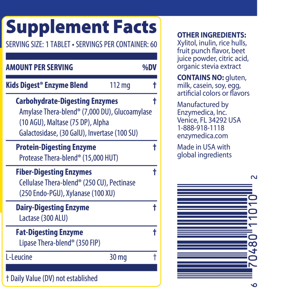 Product image for Kids Digest Chewable.