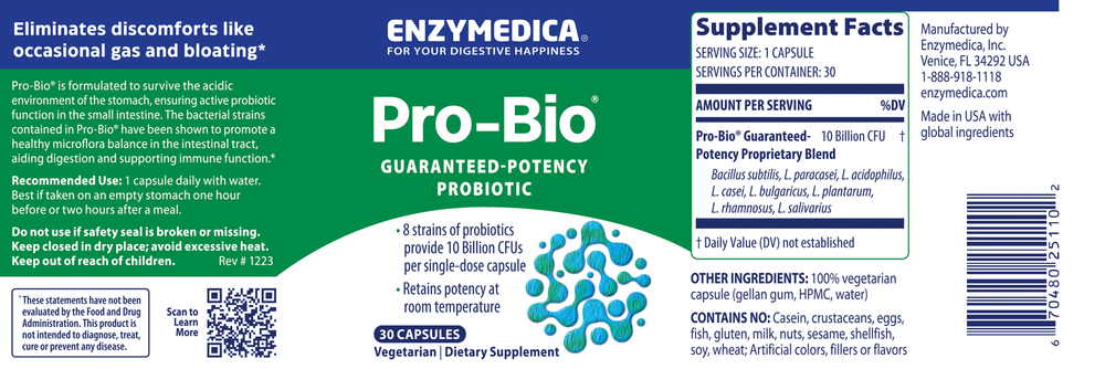 Product image for Pro-Bio.