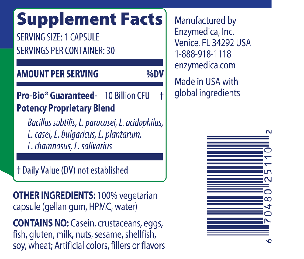 Product image for Pro-Bio.