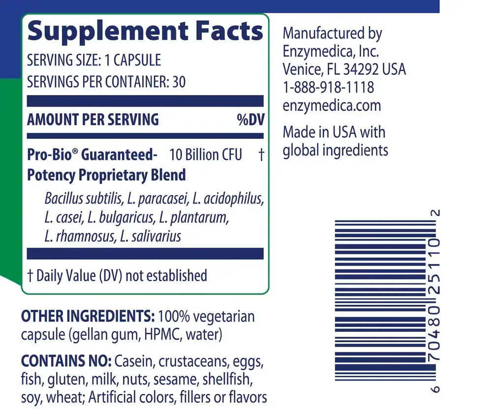 Product image for Pro-Bio.