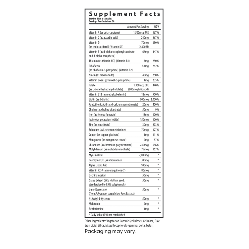 Product image for FH PRO® Fertility Multivitamin for Women.