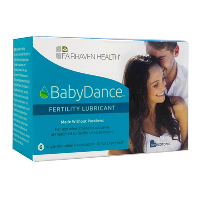BabyDance Lubricant - 6 Single Use 3 Grams