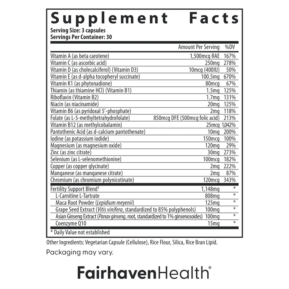 Product image for FertilAid® Multivitamin for Men.