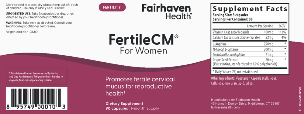 Product image for FertileCM® For Women.