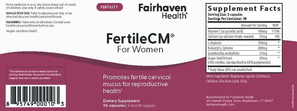 Product image for FertileCM® For Women.